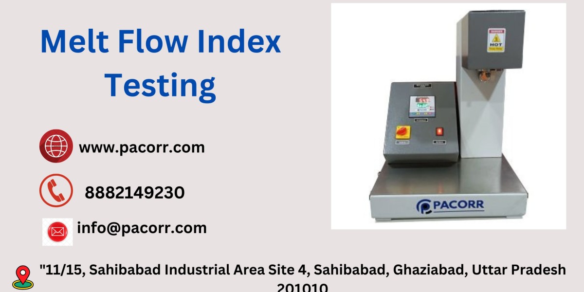 Revolutionizing Polymer Testing: The Impact of Cutting-Edge Melt Flow Index Testers