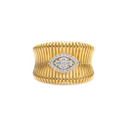 Diamond Pave Evil Eye Ring Profile Picture