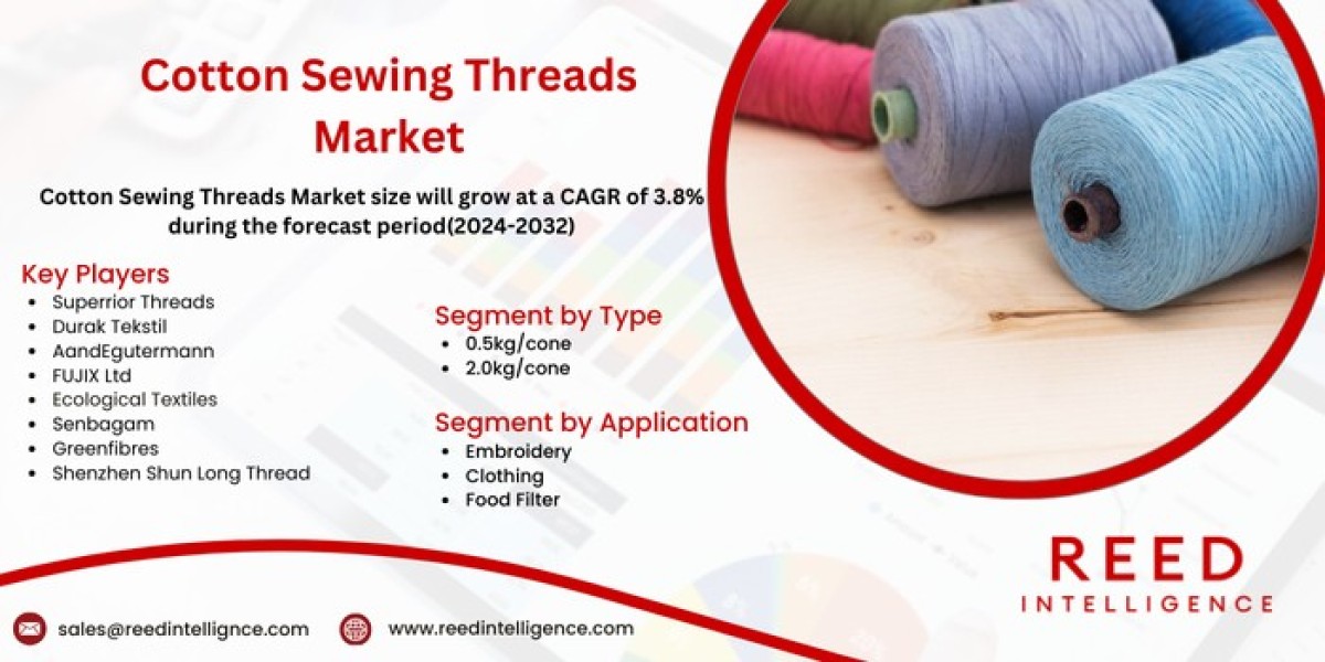 Cotton Sewing Threads Market Market Insights: Regional Developments, Top Players, and Future Trends 2024-2032