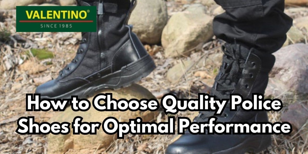 Quality Police Shoes for Optimal Performance: A Guide