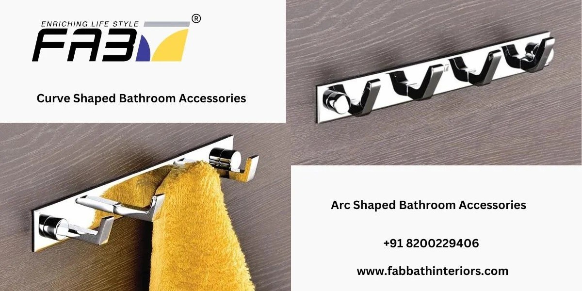 Curve Shaped Bathroom Accessories | Fab Bath Interiors